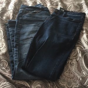 Refuge brand Size 10 Skinny Jeans 2 pair